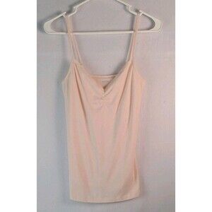 Old Navy Womens Medium Pink Tank Top Lace Trim
